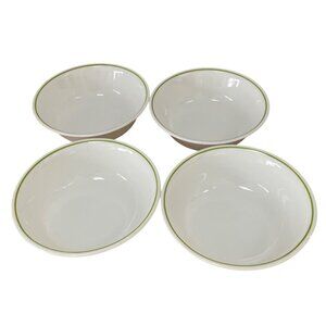 Vtg Corelle Corning Strawberry Sundae Cereal Soup Salad Bowls 6.5 inch Set of 4